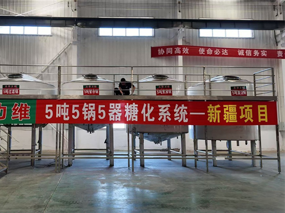 砚山精酿啤酒设备厂—5吨精酿啤酒设备—新疆项目